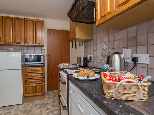 Kitchen and dining area