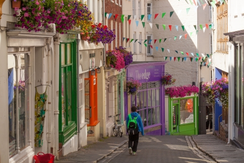 A St Peter Port street view