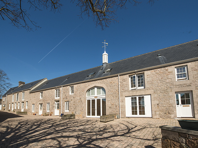 External view of the Le Hurel Holiday Cottages