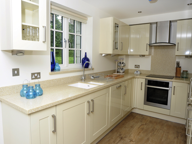 Kitchens in all of the cottages are finished to a high standard and are well equipped