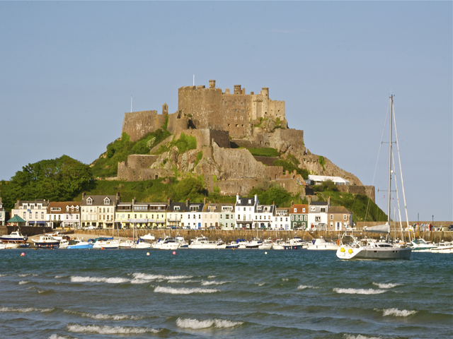 Gorey harbour is nearby