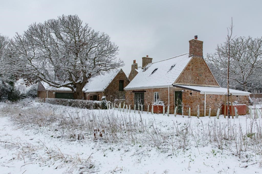 Bakehouse in the snow