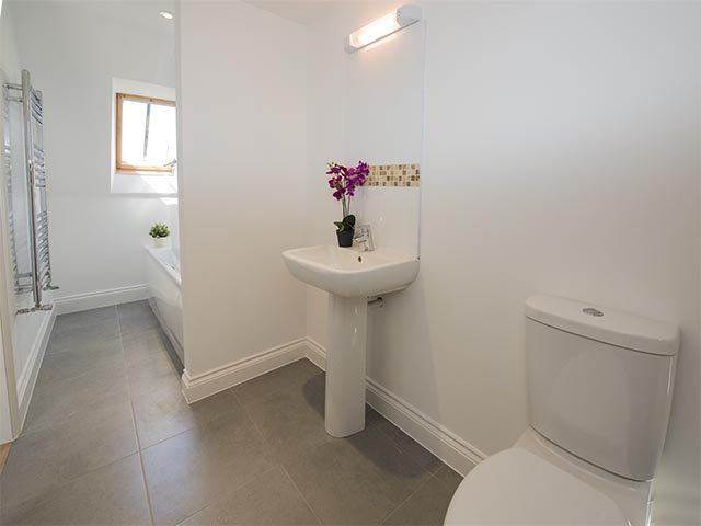 Bathroom ensuite with the master bedroom