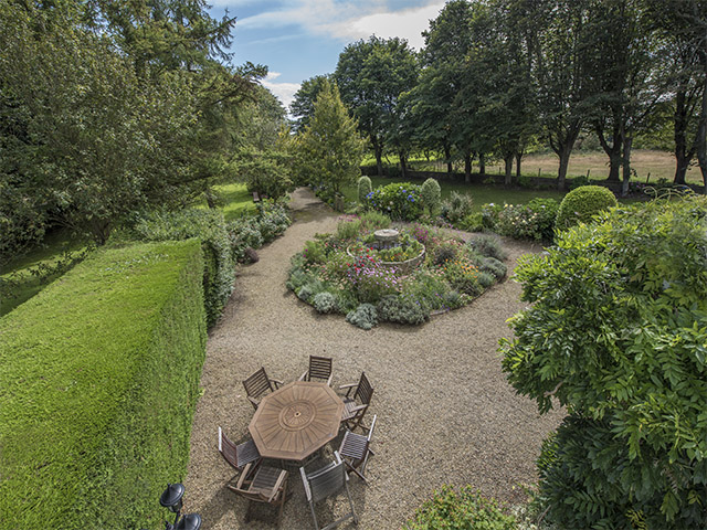 View of the garden from Brabant House