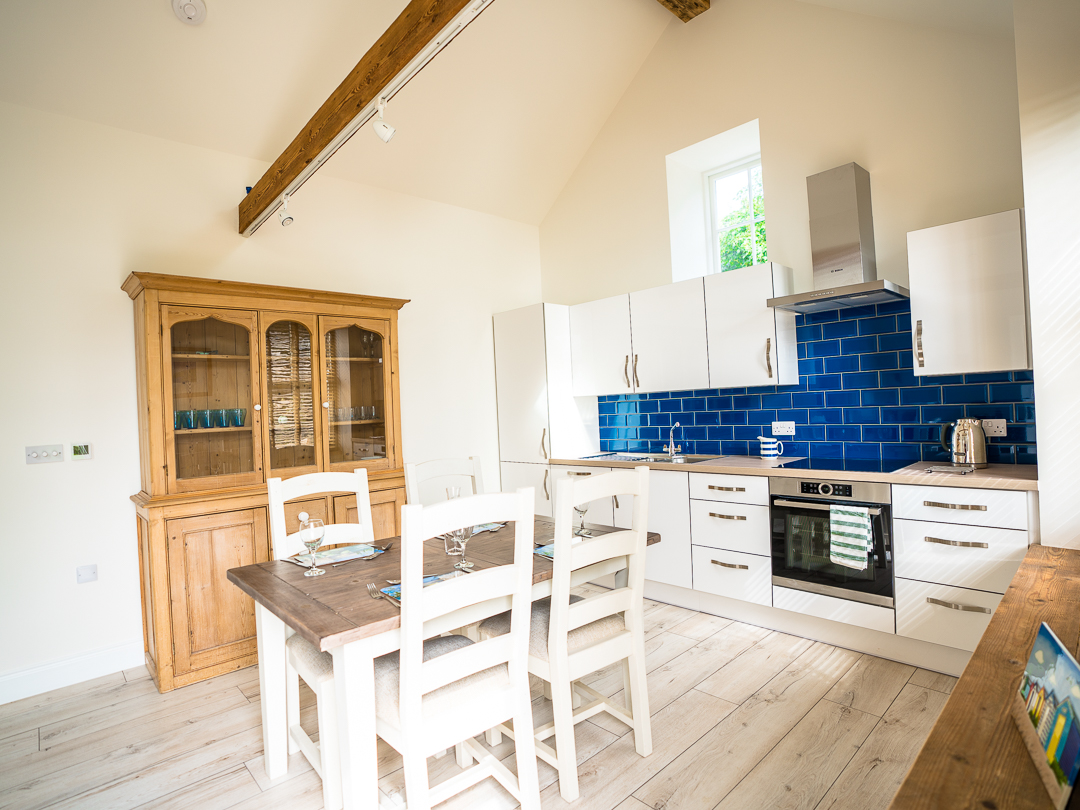 Bright kitchen and diner