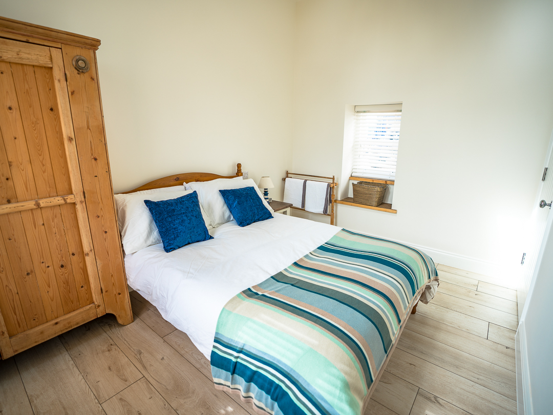 Master bedroom with doubled bed