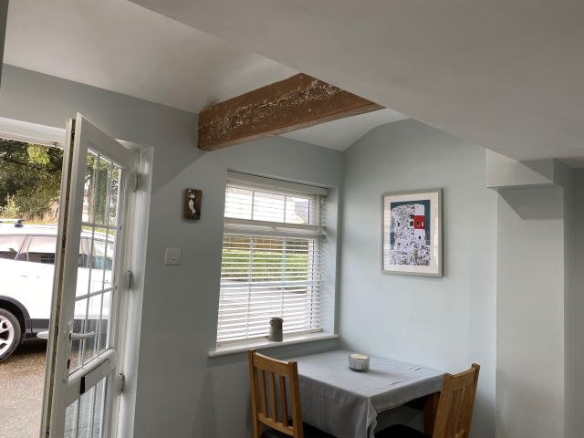 Dining area within the kitchen