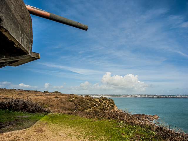 Jersey view - Noirmont towards St Helie