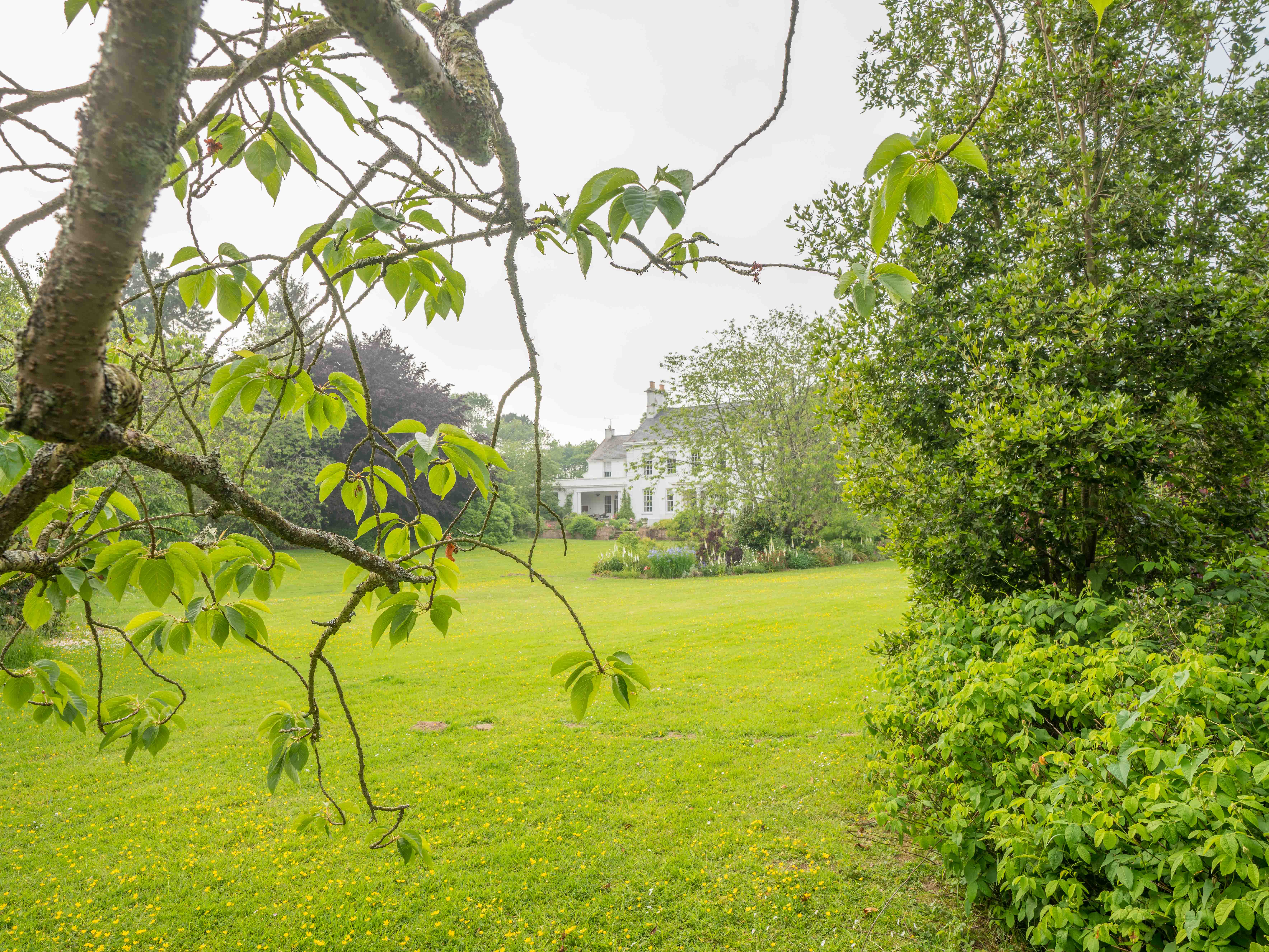 The extensive gardens surrounding the owners property are available to explore