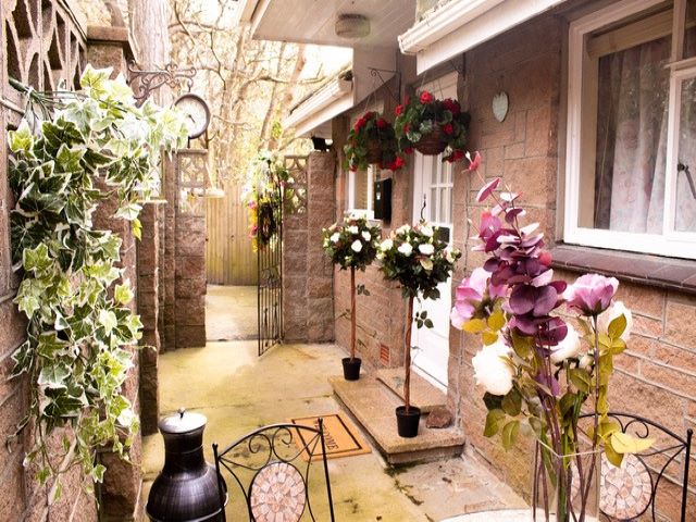 Entrance to the Cottage
