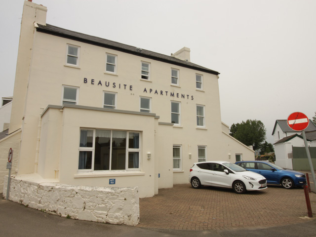 The Beausite Apartments are at the rear of the hotel with their own parking.