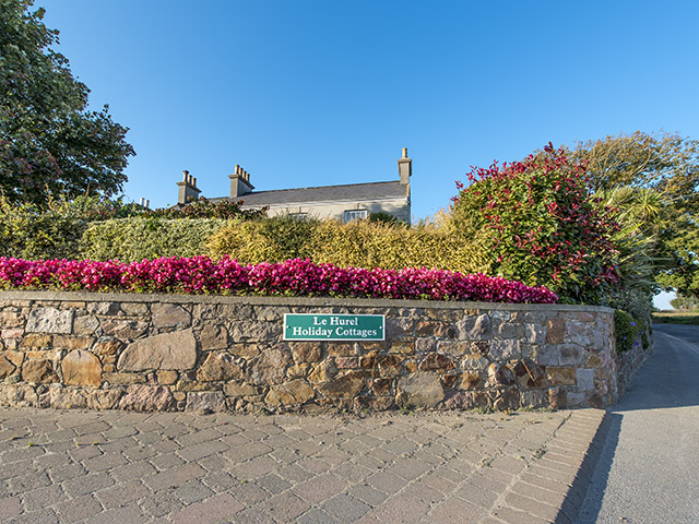 Entrance signage from Trinity main road (La Grande Route de la Trinite)