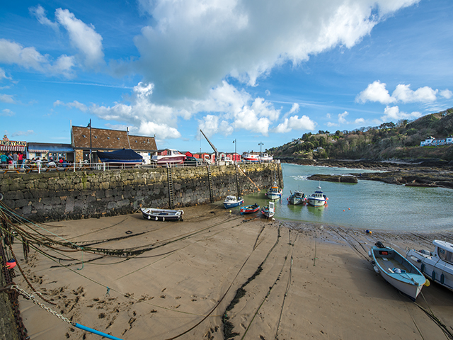 Another view of Rozel harbour