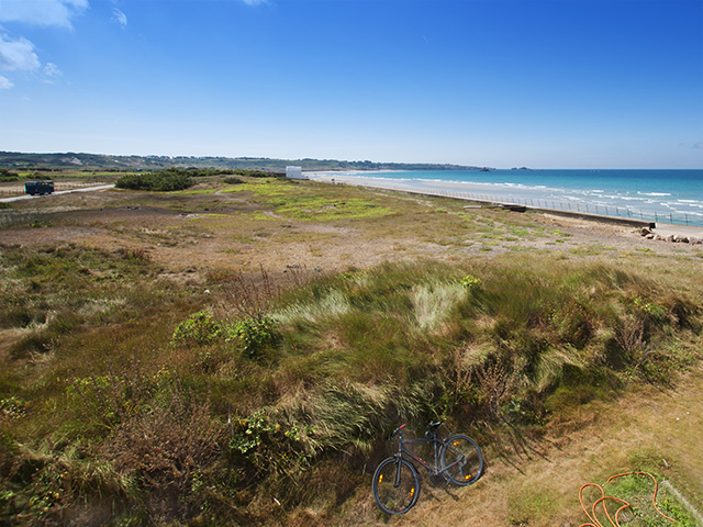 View over St Ouens Bay - perfect for surfing, bird watching and photography