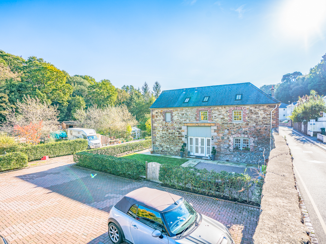 Entrance to the Coach House with spacious outside area